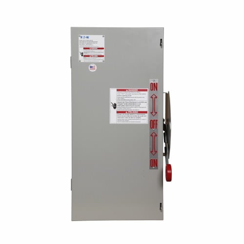 DT362UGK K Series Double Throw Heavy Duty Non-Fusible Safety Switch, 600 V AC/250 V DC, 60 A, 3 Form C 3PDT Contact, 3 Poles