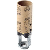 10025 1-Circuit 1-Piece Keyless Lampholder, 75 W, 125 V AC, E12 Lamp