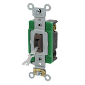 3033-2L 3-Way Extra Heavy Duty Toggle Switch, 120/277 V AC, 30 A