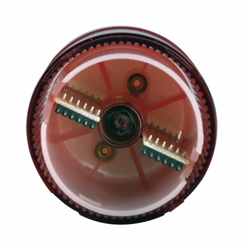 E26B2 Standard Stack Light Module, LED/Incandescent Lamp, 2.56 in Dia, Surface Mount, Red