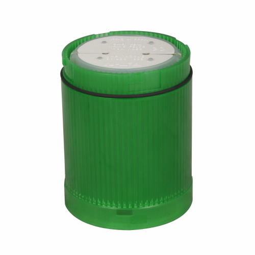E26B3V2 E26 Standard Stack Light Module, 24 V AC/DC, Incandescent Lamp, 2.56 in Dia, Surface Mount, Green