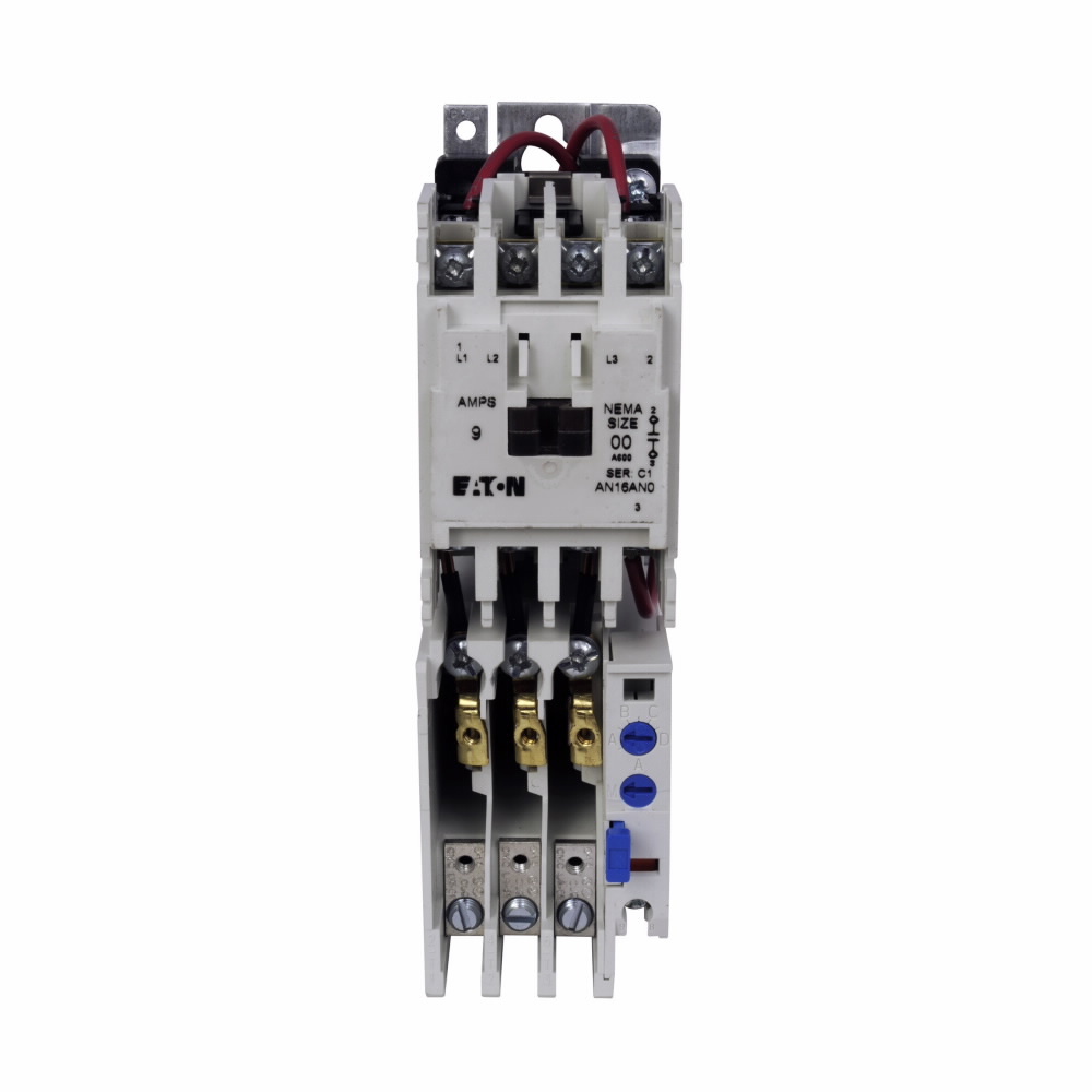 AN16AN0AC Freedom Full Voltage Non-Reversing NEMA Starter, 110/120 V AC V Coil, 3 Poles, Open Enclosure