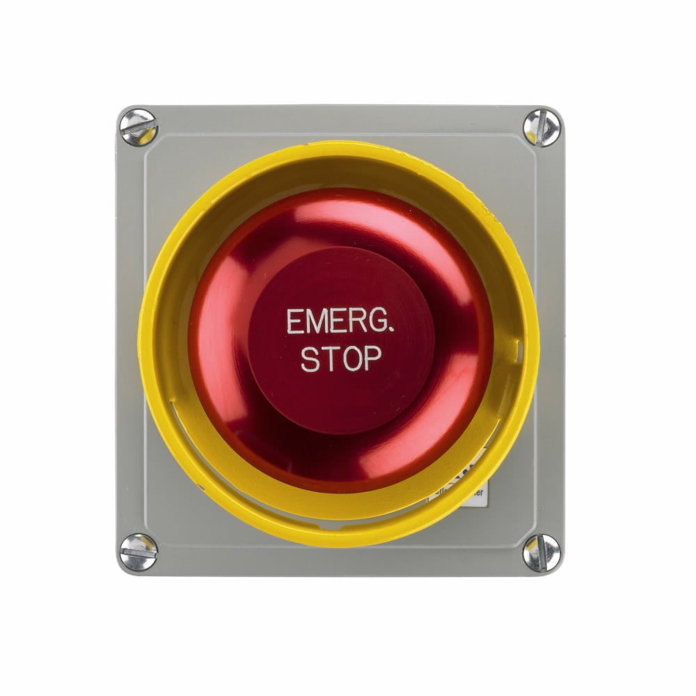10250T7007 Assembled Heavy Duty Pushbutton Control Station, 1NO-1NC Contact, 1 Operators, NEMA 4/4X/12/13 NEMA Rating