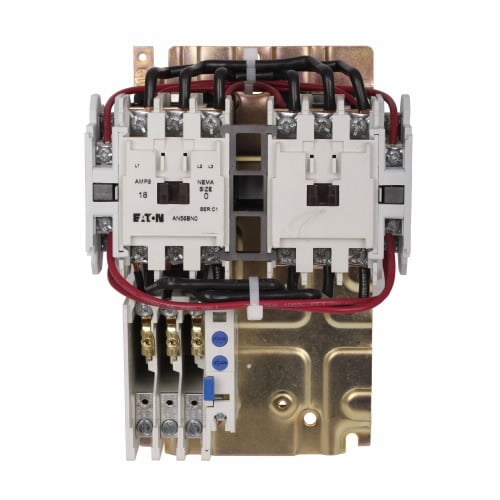AN56BN0AC Freedom Type AN56 Horizontal Open NEMA Starter, 110 to 120 VAC V Coil, Reversing Action, 3 Poles