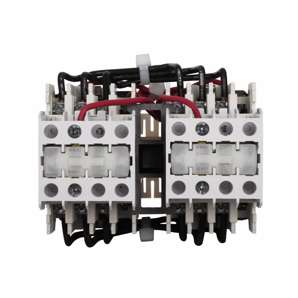 CE55BNS3T3B Freedom B-Frame Reversing IEC Contactor With Steel Mounting Plate, 24 V AC at 50/60 Hz V Coil, 10 A, 1NO Contact, 3 Poles