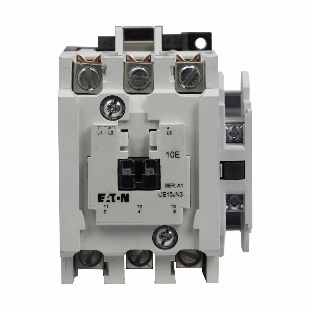 CE15GN3AB Freedom G-Frame Non-Reversing IEC Contactor With Steel Mounting Plate, 110 V AC at 50 Hz, 120 V AC at 60 Hz V Coil, 37 A, 1NO Contact, 3 Poles