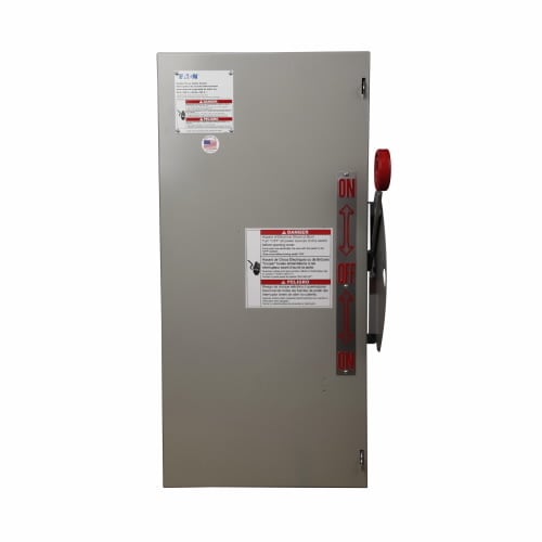 DT221UGK K Series Heavy Duty Non-Fusible Safety Switch, 240 V AC/250 V DC, 30 A, 2 Form C DPDT Contact, 2 Poles