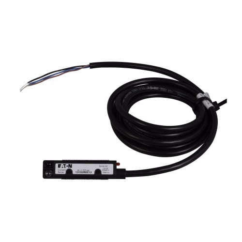 13100R6513 Comet 3/4-Wire Right Angle Photoelectric Sensor, Tubular Shape, 24 in, Infrared Sensing Beam, 10 ms Response, AC L1 Switch/DC NPN Open Collector Output