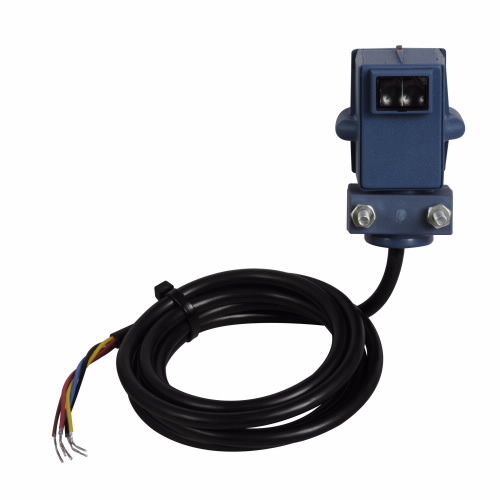 1351B-6511 Right Angle Photoelectric Sensor, Rectangle Shape, 24 in, Infrared Sensing Beam, 12 ms Response
