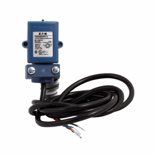 1352B-6511 Fully Potted High Performance Photoelectric Sensor, Rectangle Shape, 72 in, Infrared Sensing Beam, 2 to 18 ms Response