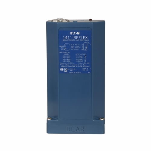 1411D-6501 Configurable Photoelectric Sensor, Rectangle Shape, 30 ft, Infrared Sensing Beam, 7 ms Response