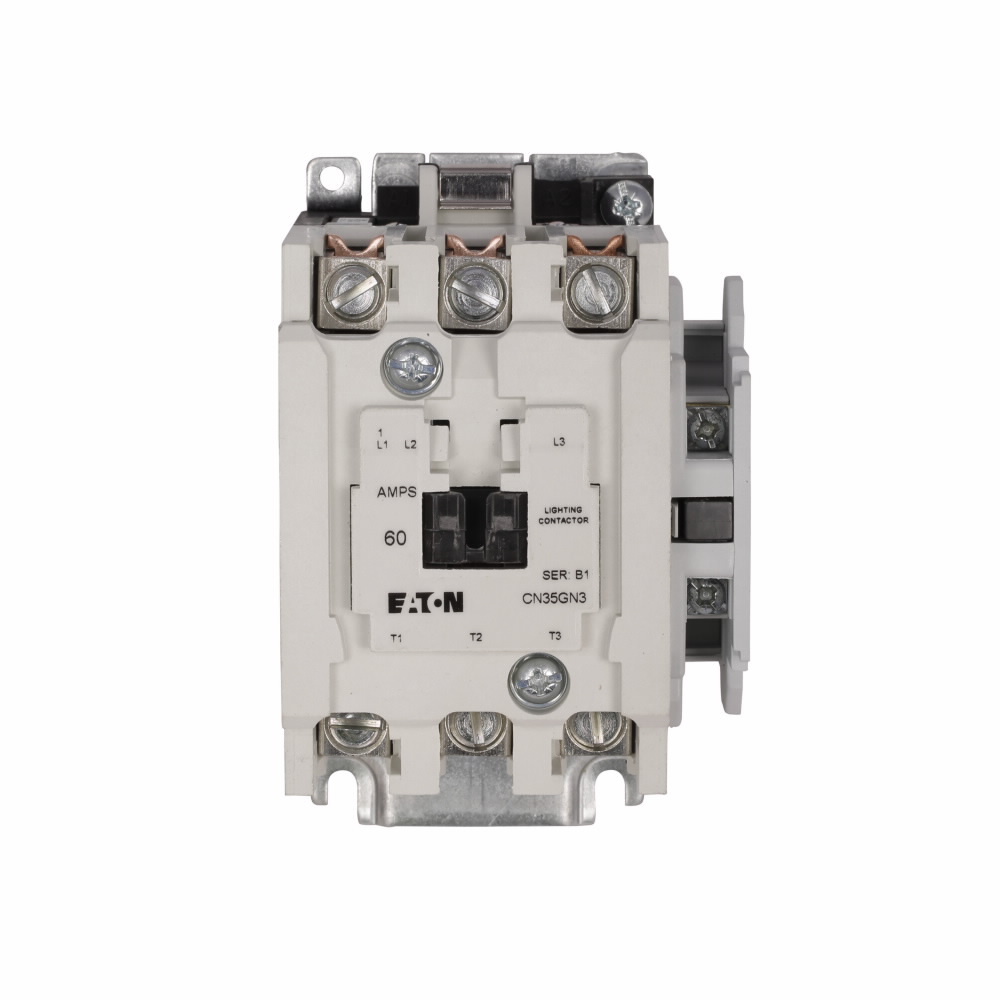 CN35GN4AB CN35 Electrically Held Lighting Contactor, 110/120 V AC Coil, 1NO Contact, 4 Poles