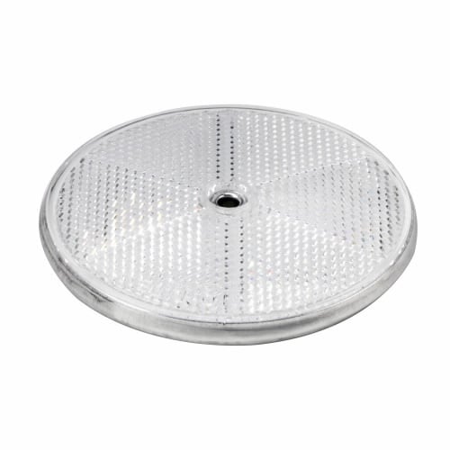 6200A-6506 Photoelectric Sensor Retroreflector, 3 in Dia x 3.3 in L x 0.35 in W x 3.3 in H, Fastened Mount