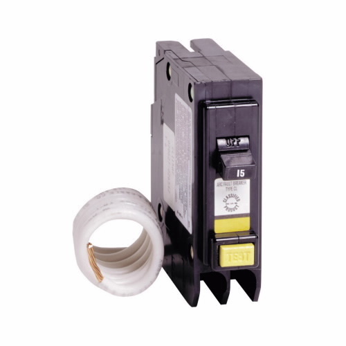 CL115AF Miniature Circuit Breaker, 15 Amp, 1 Pole, 120/240V