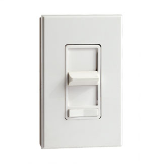80800-I Renoir II Electro-Mechanical Dimmer, 120 VAC, 1 Poles, On/Off Operation, Ivory