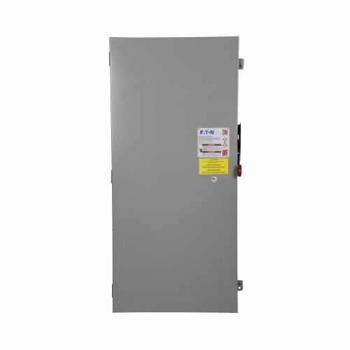 DG226FGK K Series Cartridge Fusible General Duty Safety Switch, 240 V AC, 600 A, 75 hp, 200 hp, DPST Contact, 2 Poles