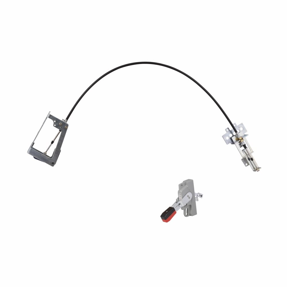 F2S05C C Series Handle Mechanism, NEMA 1/3R/12 NEMA Rating, For Use With C Series J Frame Molded Case Circuit Breaker, Flexible Shaft Handle to Device Connection