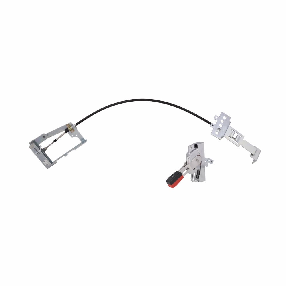 F2S03C C Series Handle Mechanism, NEMA 1/3R/12 NEMA Rating, For Use With C Series J Frame Molded Case Circuit Breaker, Flexible Shaft Handle to Device Connection