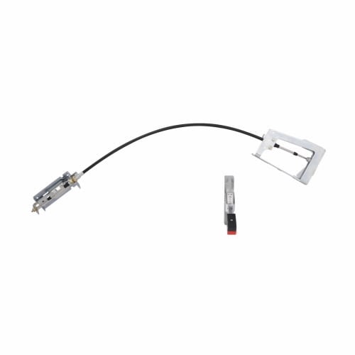 F1S03CX Handle Mechanism, NEMA 4/4X NEMA Rating, For Use With C Series F Frame Molded Case Circuit Breaker, Flexible Shaft Handle to Device Connection
