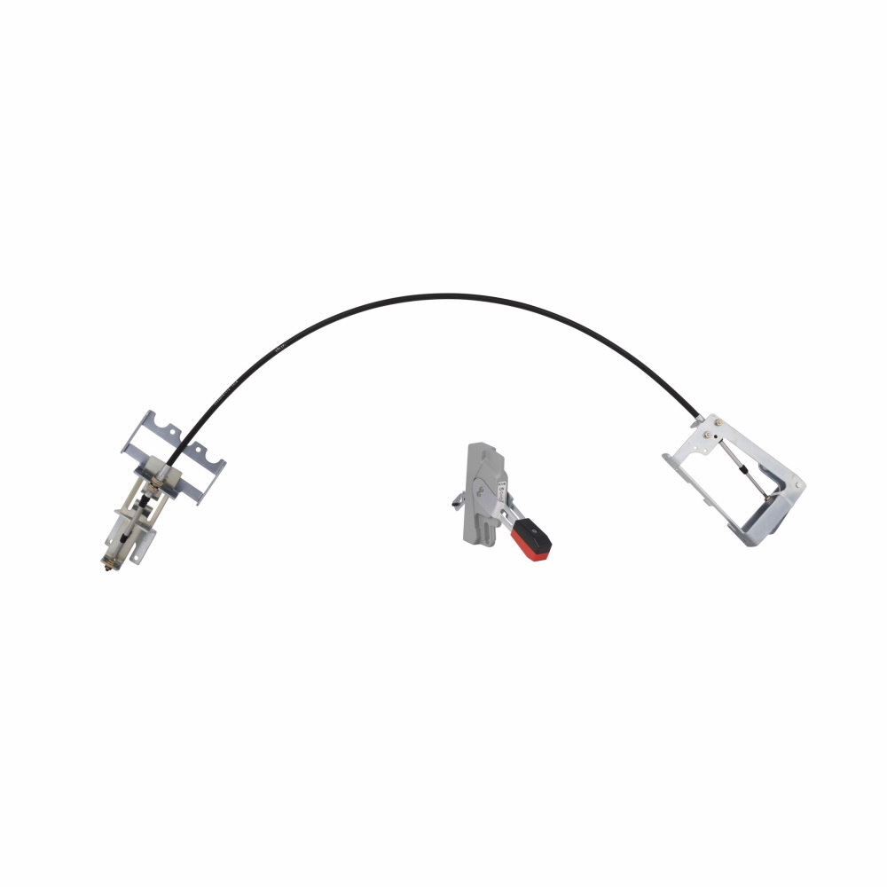 F3S04C C Series Handle Mechanism, NEMA 1/3R/12 NEMA Rating, For Use With C Series K-Frame Molded Case Circuit Breaker, Flexible Shaft Handle to Device Connection