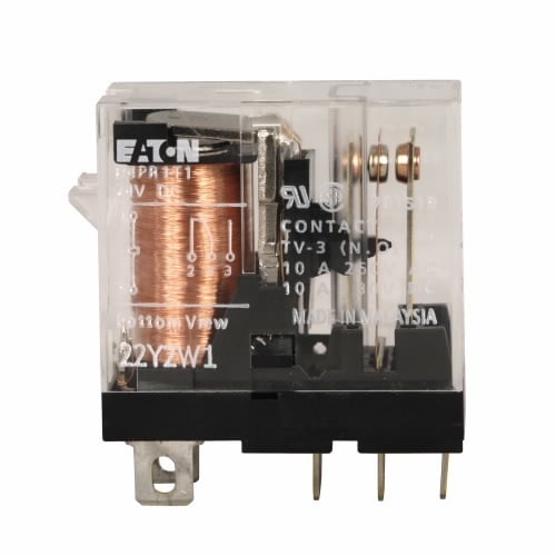 D4PR1T1 D4 Standard General Purpose Relay, 10 A, 1 Form C SPDT Contact, 24 V AC V Coil