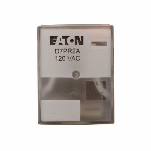 D7PR3A Fixed Contact Standard General Purpose Relay With Plain Cover, 20 A, 3 Form C 3PDT Contact, 120 V AC V Coil