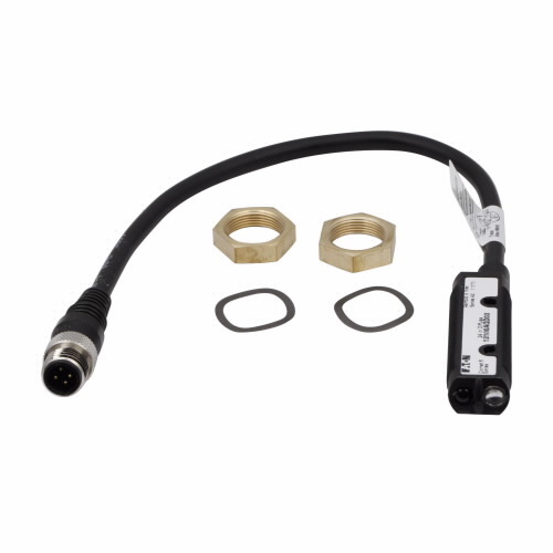 13100AQD03 Comet 3/4-Wire Forward Viewing Photoelectric Sensor, Tubular Shape, 24 in, Infrared Sensing Beam, 10 ms Response, AC L1 Switch/DC NPN Open Collector Output