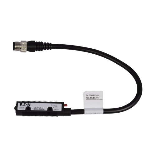 13100AQD07 Comet 3/4-Wire Forward Viewing Photoelectric Sensor, Tubular Shape, 24 in, Infrared Sensing Beam, 1 ms Response, NPN/PNP Open Collector Output