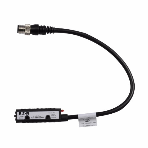 13106AQD07 Comet 3/4-Wire Forward Viewing Photoelectric Sensor, Tubular Shape, 8 in, Infrared Sensing Beam, 1 ms Response, NPN/PNP Open Collector Output