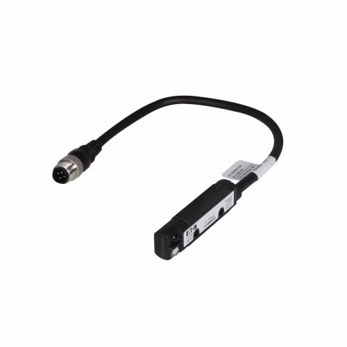 13106RQD03 Comet 3/4-Wire Right Angle Photoelectric Sensor, Tubular Shape, 8 in, Infrared Sensing Beam, 10 ms Response, AC L1 Switch/DC NPN Open Collector Output