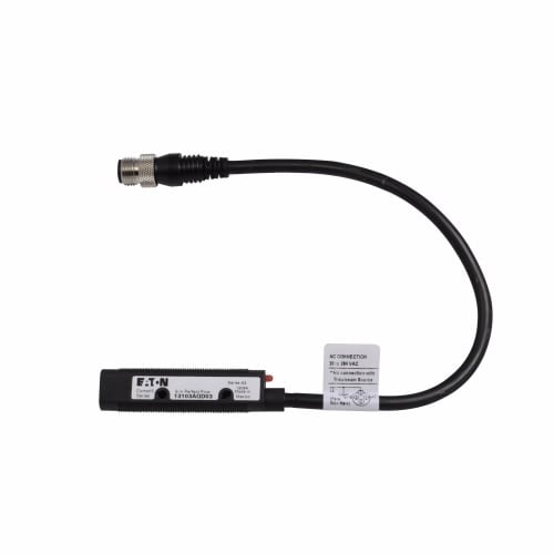 13103AQD03 Comet 3/4-Wire Forward Viewing Photoelectric Sensor, Tubular Shape, 9 in, Infrared Sensing Beam, 10 ms Response, AC L1 Switch/DC NPN Open Collector Output