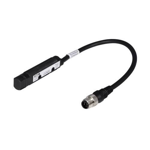 14101RQD03 Comet 3/4-Wire Right Angle Photoelectric Sensor, Tubular Shape, 10 ft, Visible Red Sensing Beam, 10 ms Response, AC L1 Switch/DC NPN Open Collector Output