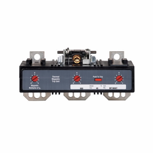 MT3600T Thermal Magnetic Breaker Trip Unit, 3 Poles, 600 A, MDL/HMDL Frame, For Use With C Series Molded Case Circuit Breaker