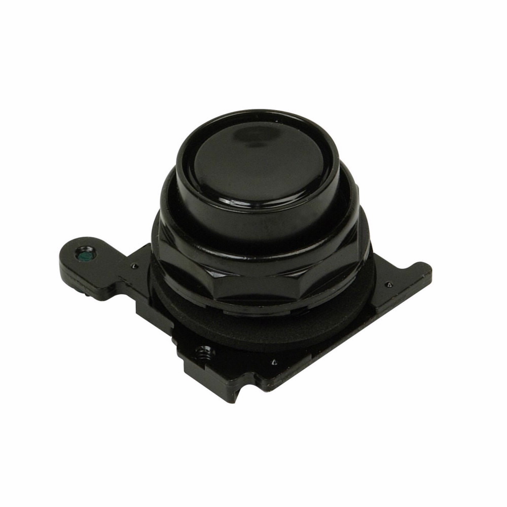 E34PB1 Corrosion-Resistant Square Oil/Watertight Multi-Function Non-Illuminated Pushbutton Operator, 30.5 mm, Black