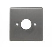 84092-40 Standard Size Traditional Wall Plate, 2 Gangs, 4.56 in W x 4.5 in H, 302 Stainless Steel