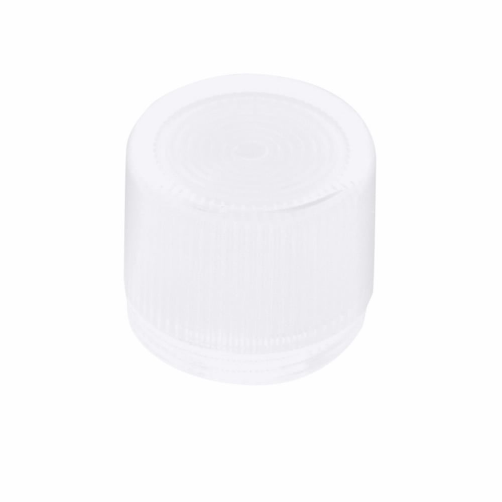 E34V5 Corrosion-Resistant Illuminated Watertight/Oiltight Pushbutton Lens, 30.5 mm, NEMA 3/3R/3S/4/4X/12/13/IP65 NEMA Rating, Blank Legend, Plastic