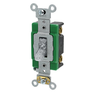 3031-PLC Extra Heavy Duty Toggle Switch, 120 VAC, 30 A, 2 hp Power Rating