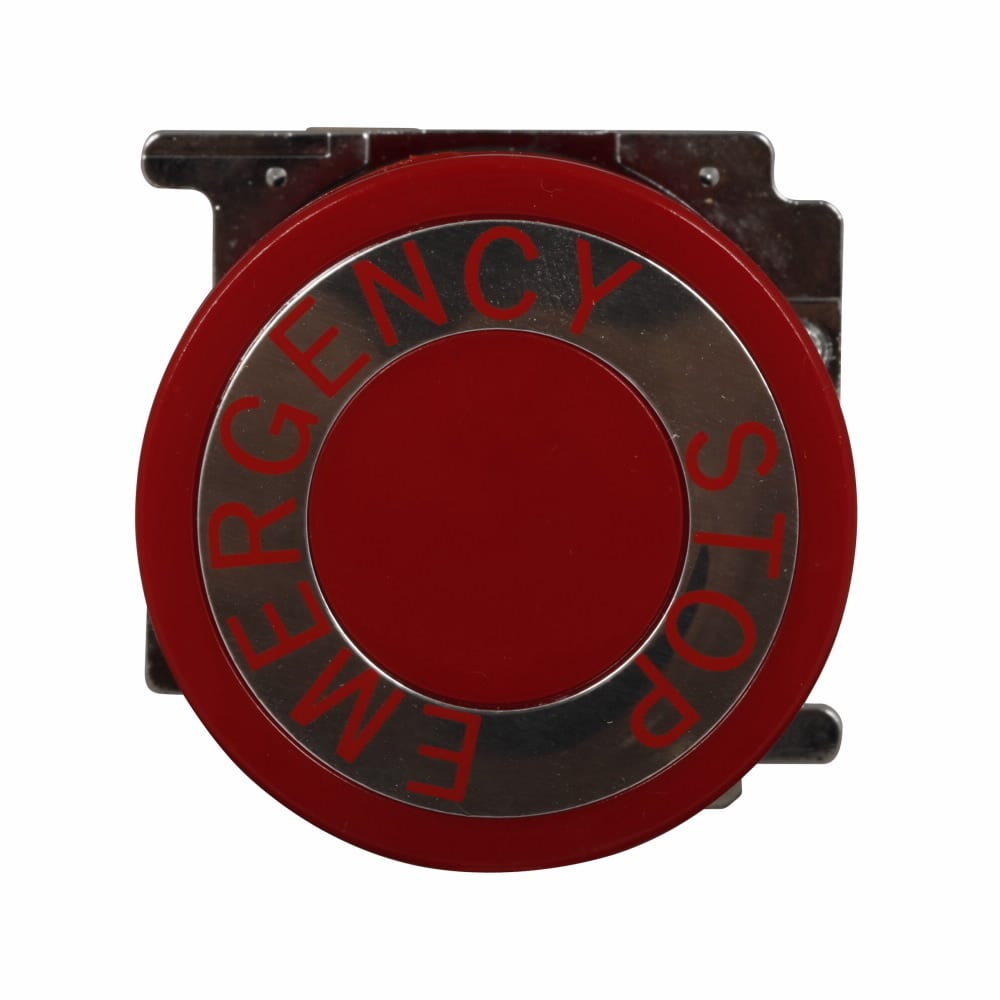 10250T5B63-51 Heavy Duty Non-Illuminated Push-Pull Unit, 40 mm, 1NC Contact, Slow Make/Slow Break Contact, Red
