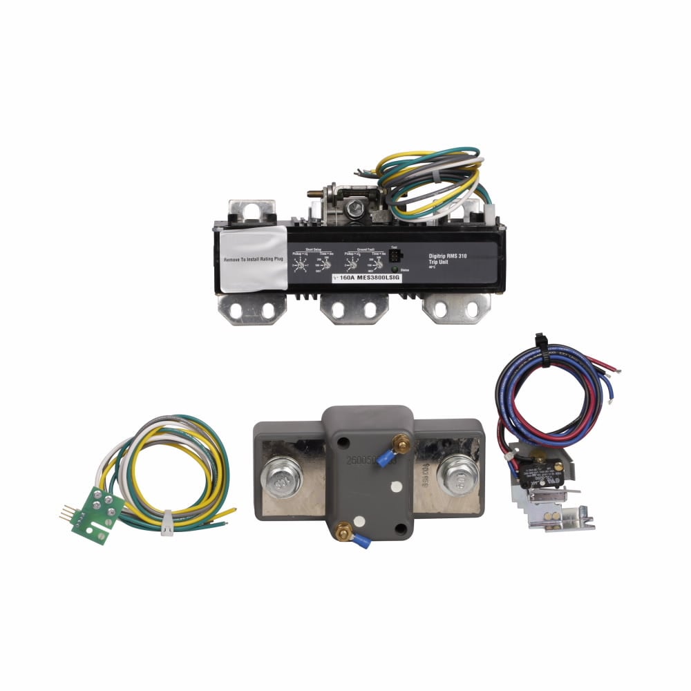 MES3800LS Type LS Electronic Thermal Magnetic Breaker Trip Unit, 3 Poles, 800 A, MDL/HMDL/CMDL/CHMDL Frame, For Use With C Series Molded Case Circuit Breaker