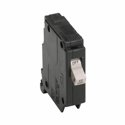 CH160 Type CH Standard Circuit Breaker, 120/240 V AC, 60 A, 10 kA Interrupt, 1 Poles