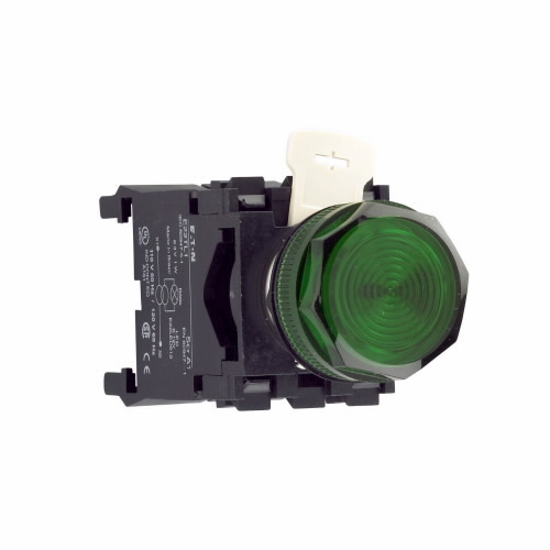E22H3X44 E22 Full Voltage Heavy Duty Non-Metallic Oiltight Watertight Standard Actuator Indicating Light, 120 V AC
