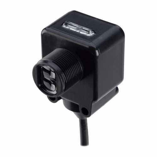 E65-SMPR3-HD SM Series Compact Photoelectric Sensor, Rectangle Shape, 10 ft, Visible Red Sensing Beam, 1 ms Response, NPN/PNP Open Collector Output