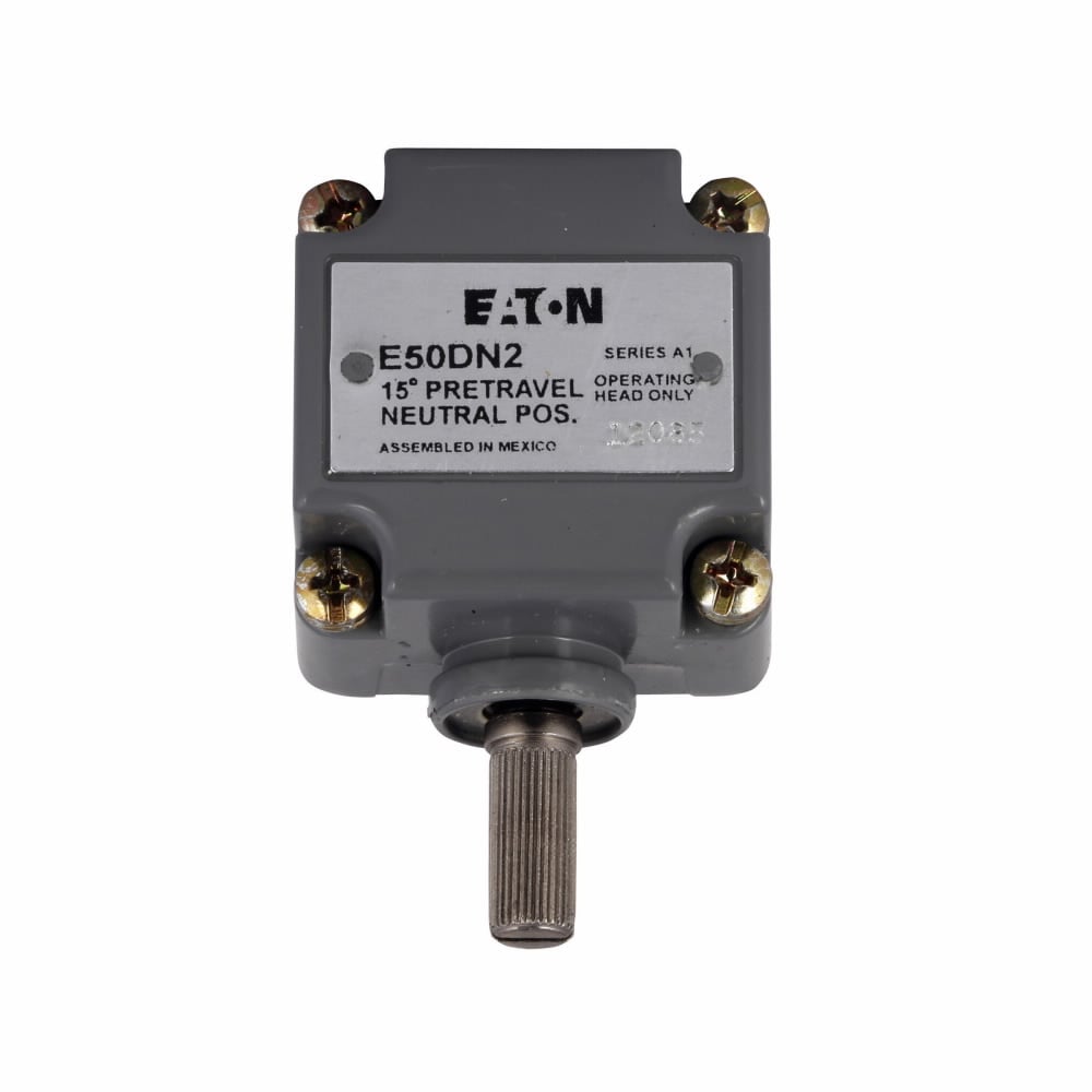E50DN2 Limit Switch Operating Head, Neutral Position, For Use With E50 Series Heavy Duty Plug-In Limit Switch, 1/3/3S/4/4X/6/6P/13/IP67 NEMA Rating