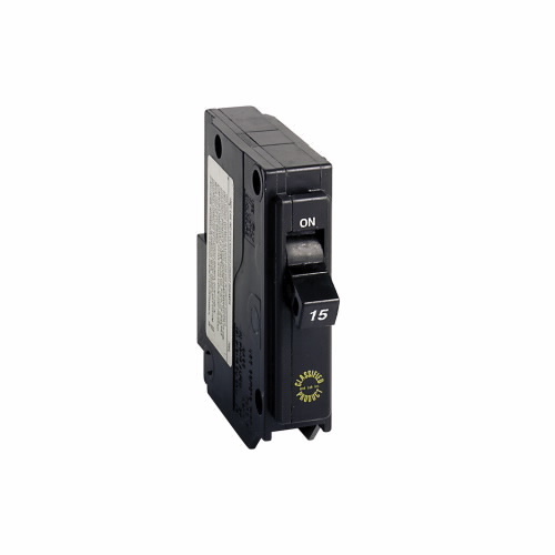 CHQ115 Miniature Circuit Breaker, 15 Amp, 1 Pole, 120/240V