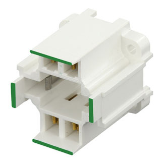 26725-412 Lampholder, 75 W Lamp, 600 V AC, G24q-2/GX24q-2 Lamp