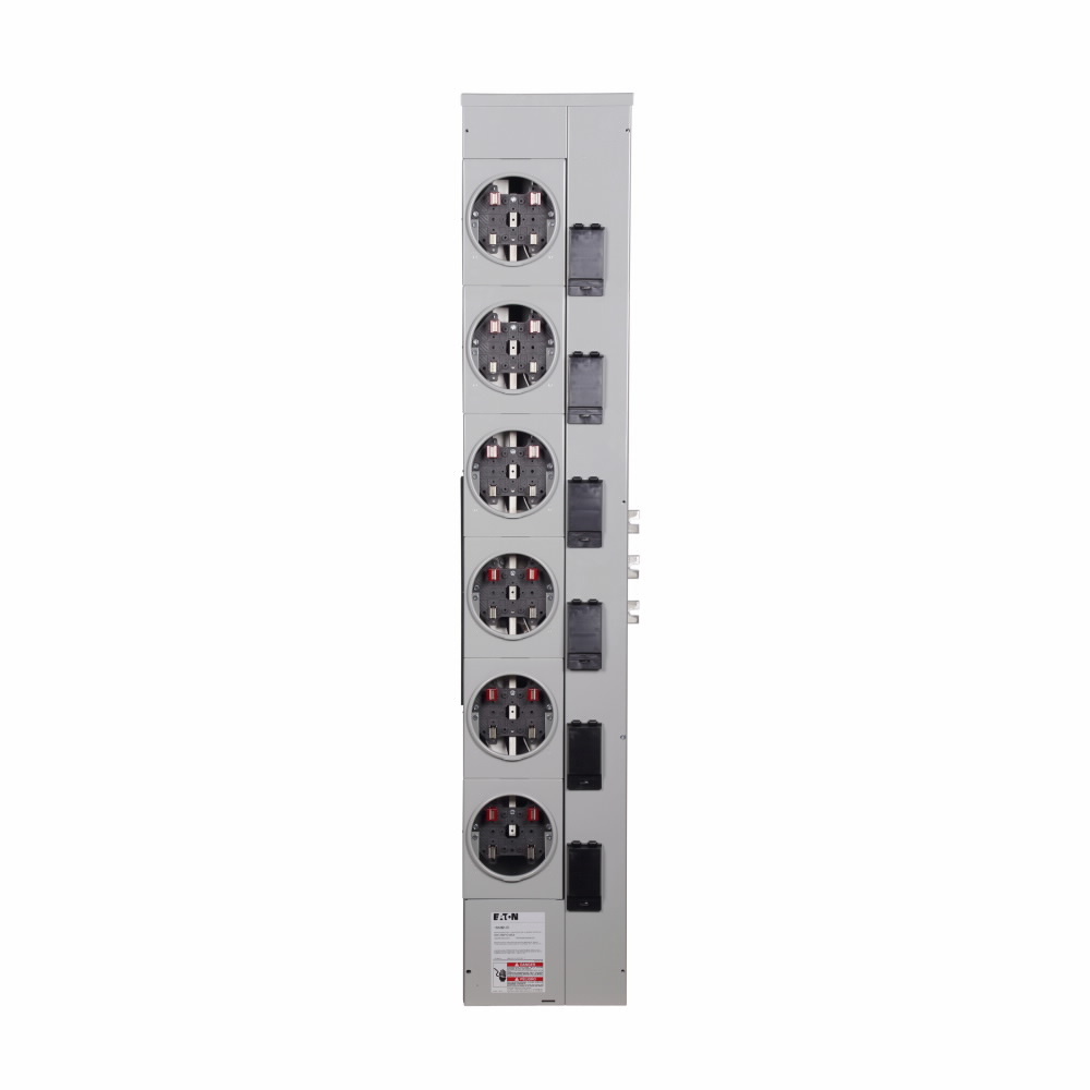 1MM612R 1 Phase, Ringed, Meter Module, 6 Socket, 125 Amp