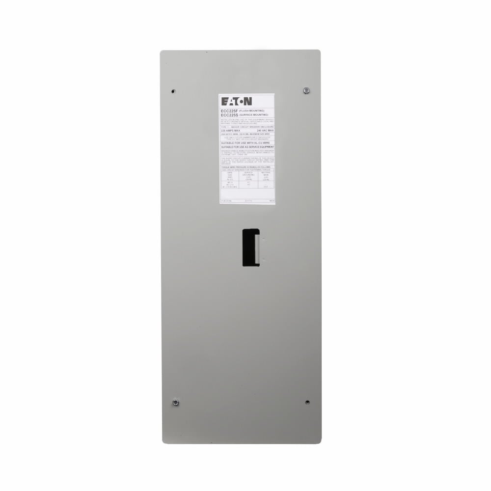 ECC225F Circuit Breaker Enclosure, 25-1/2 in L x 10 in W x 5 in H, NEMA 1 NEMA Rating