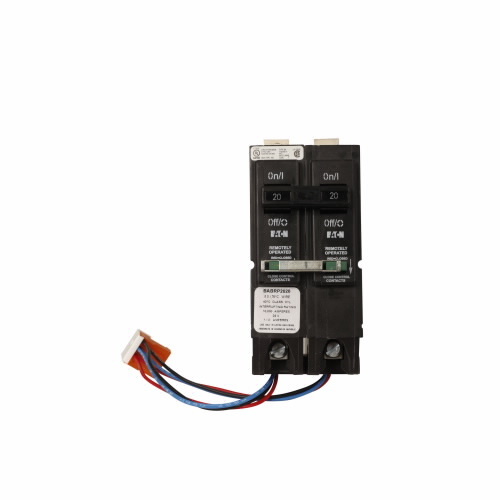 BABRP2020 Miniature Circuit Breaker, 20 Amp, 2 Pole, 120/240V