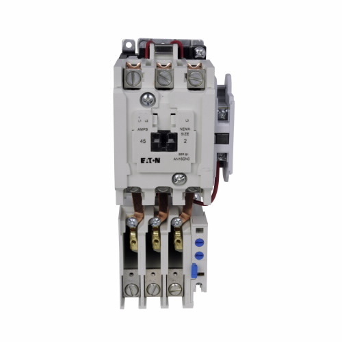 AN16GN0EB Freedom Type AN16 Horizontal Open NEMA Starter, 208 VAC V Coil, Non-Reversing Action, 3 Poles, NEMA 2 Enclosure