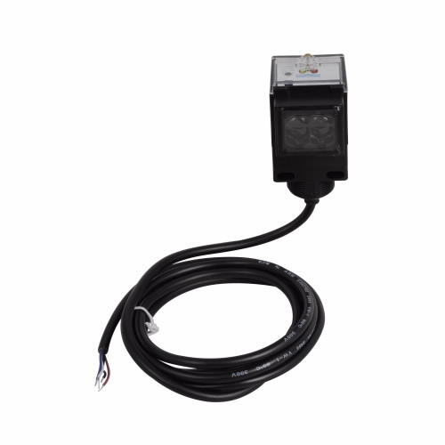 1251E-6513 Enhanced 50 Forward Viewing Photoelectric Sensor, Rectangle Shape, 500 ft, Infrared Sensing Beam, 2 ms Response, Solid State Relay Output